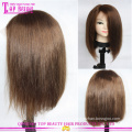 #6 Straight Virgin Brazilian Hair Short Bob Style Human Hair Full Lace Wig